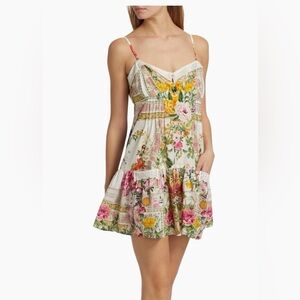 Camilla Pocket Pintuck Minidress